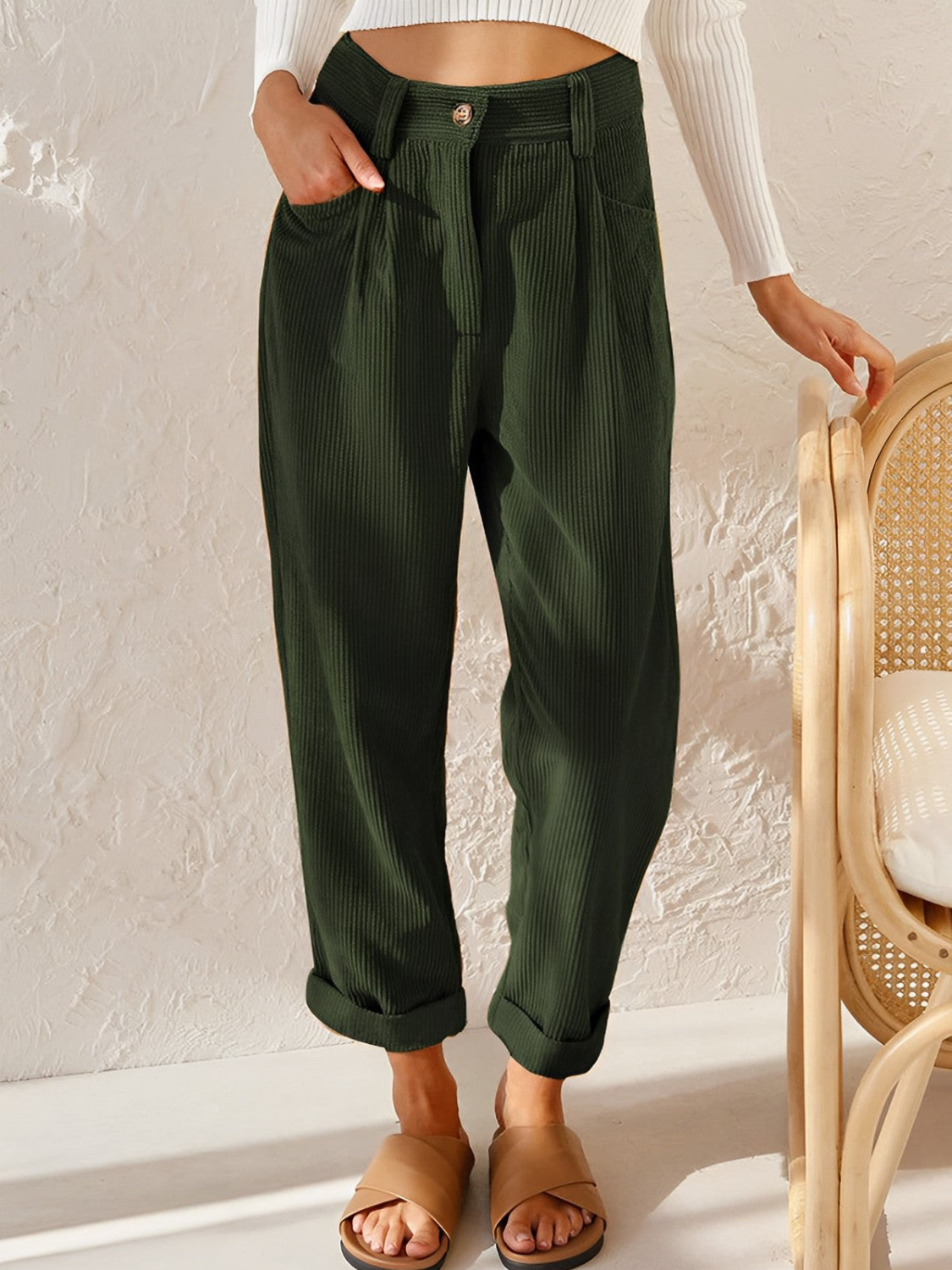 ZERMO® - Stijlvolle Corduroy Broek