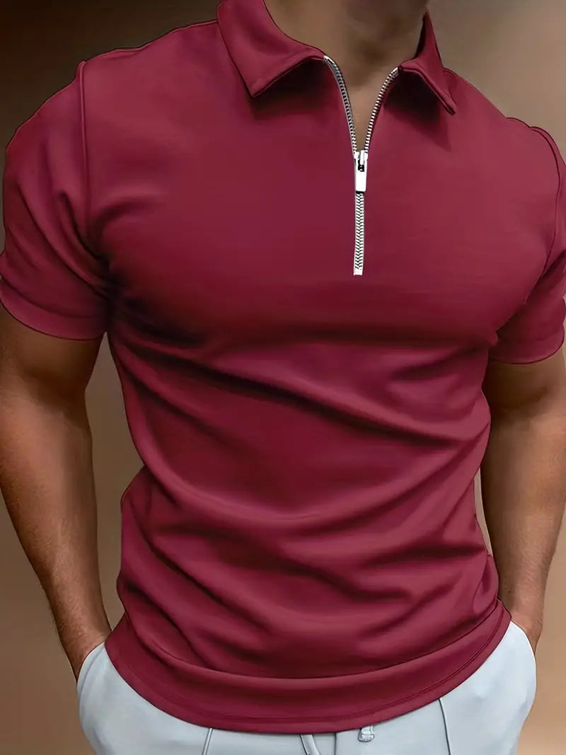 Mattheo™ - Heren Polo Met Rits