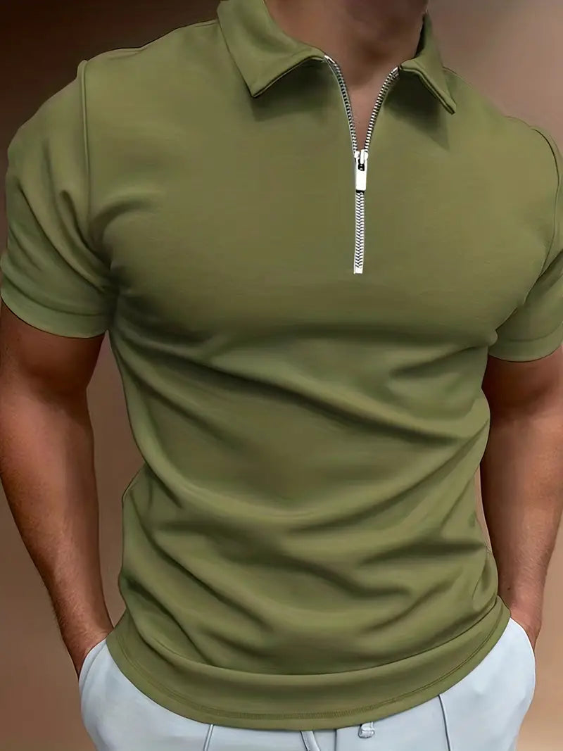 Mattheo™ - Heren Polo Met Rits