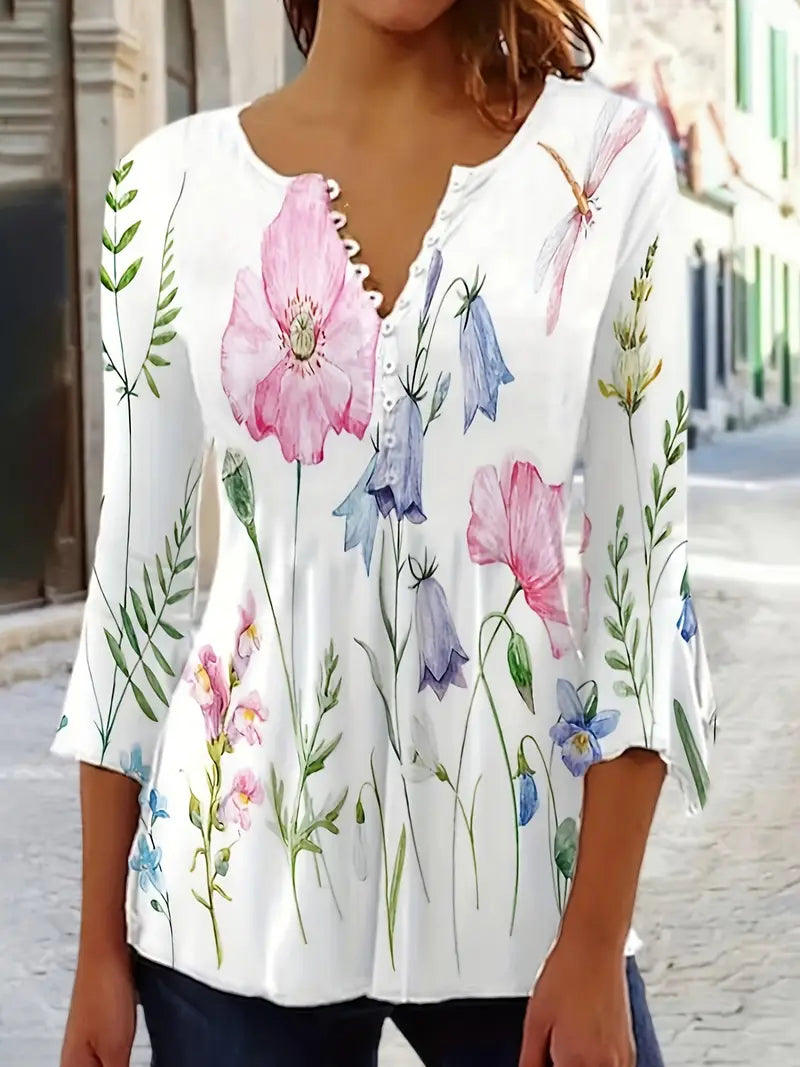 Amber™ - Casual Bloementop
