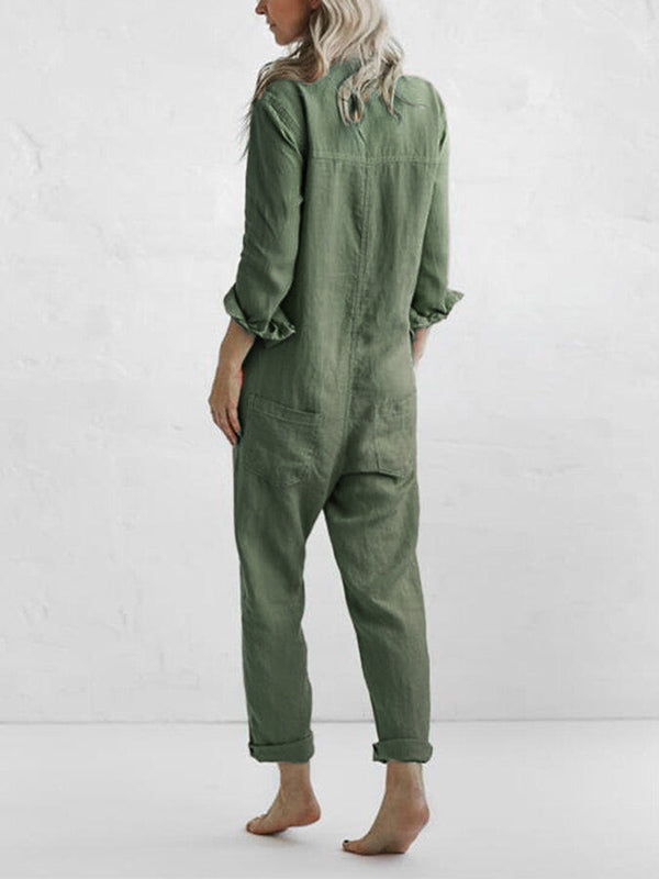 Bridget™ - Katoenen Jumpsuit