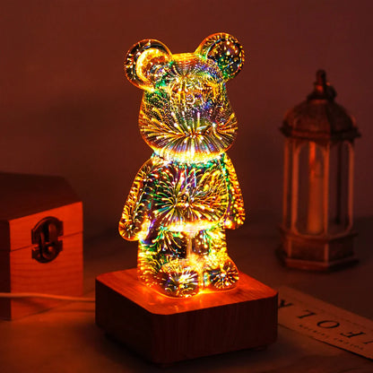 Firebear™ - Schattige 3D beerlamp