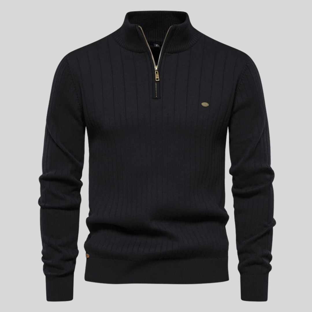 Antonio™ - Gebreide Zip-Up Trui