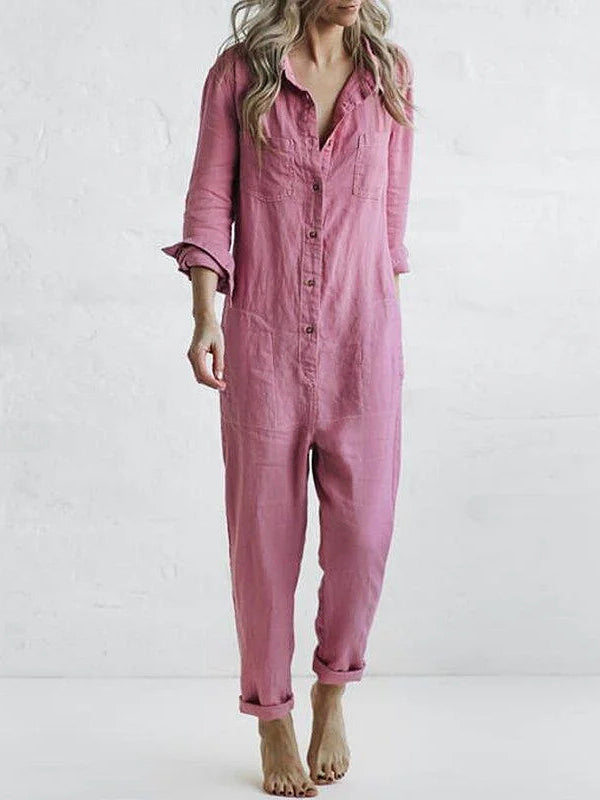 Bridget™ - Katoenen Jumpsuit