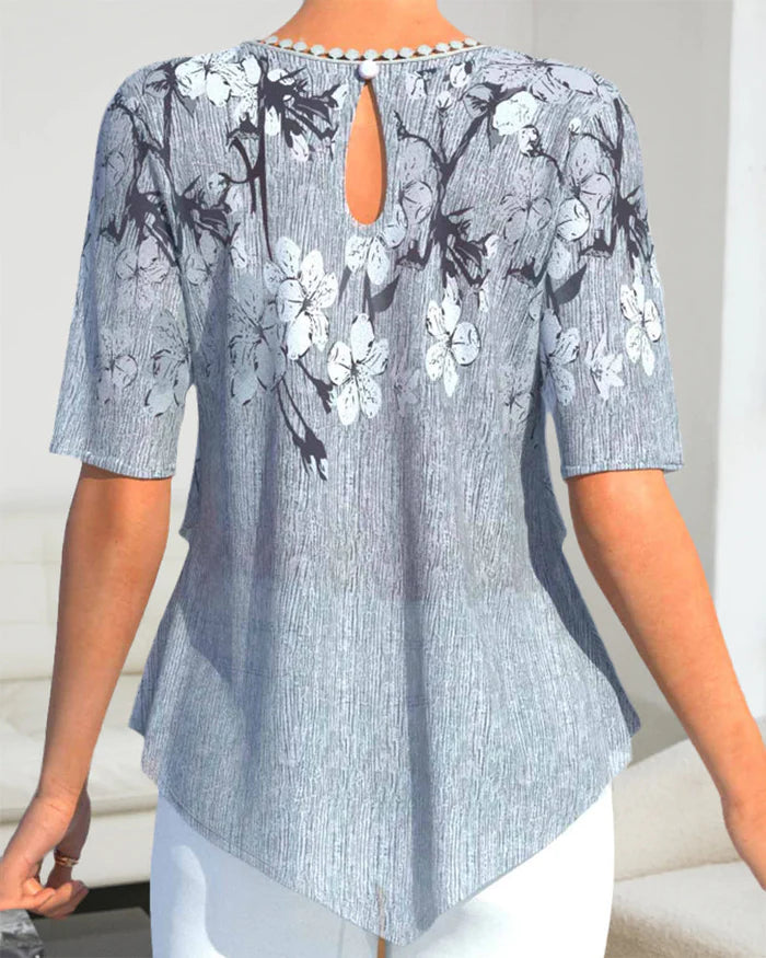 Lissy™ - Stijlvolle Bloemen Top