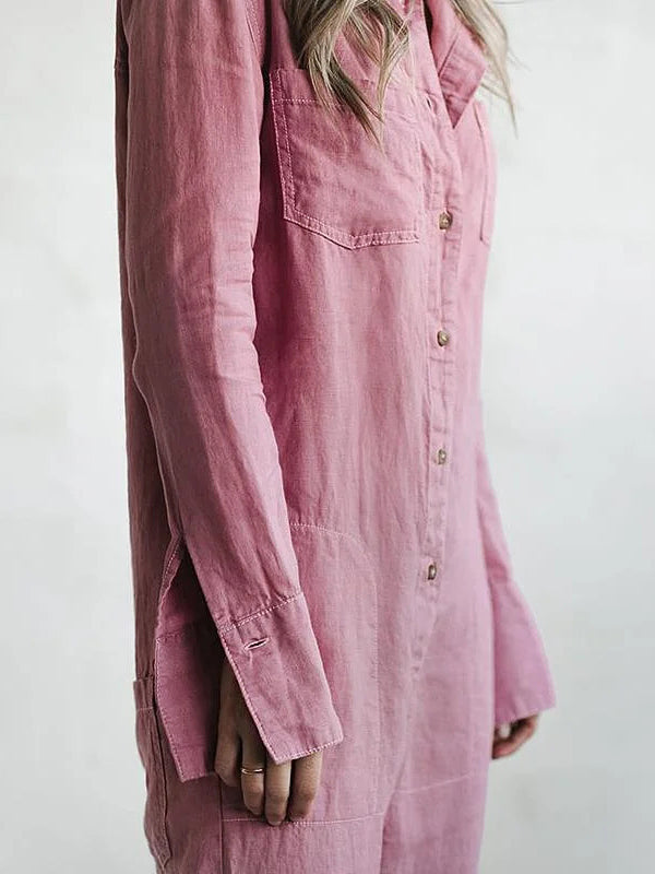 Bridget™ - Katoenen Jumpsuit