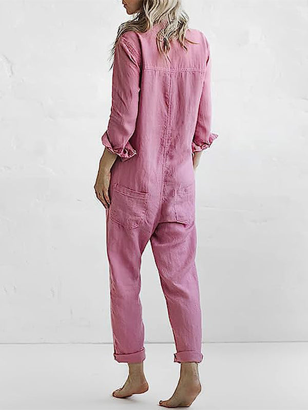 Bridget™ - Katoenen Jumpsuit