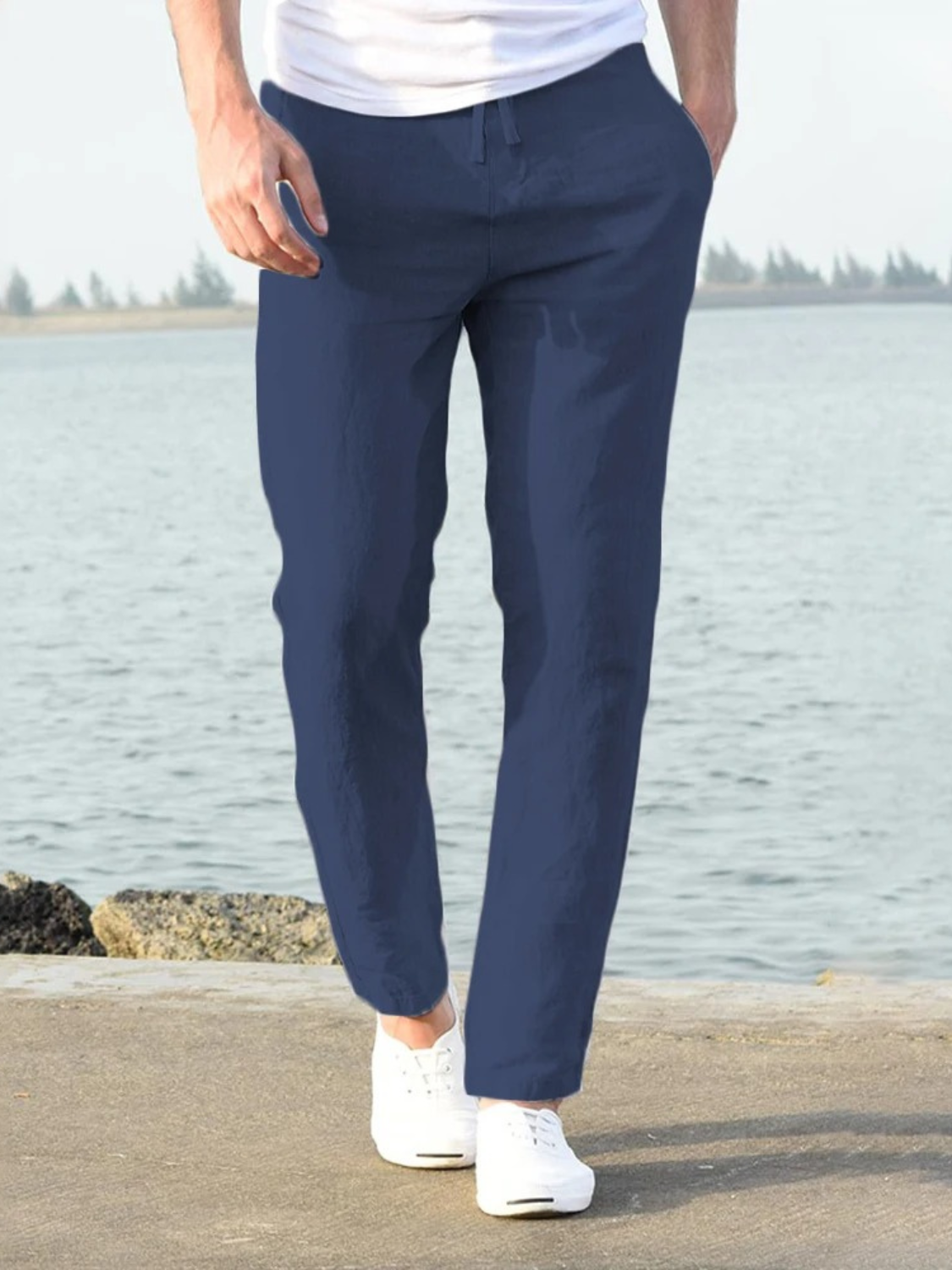 ZERMO® - Linnen Heren Broek