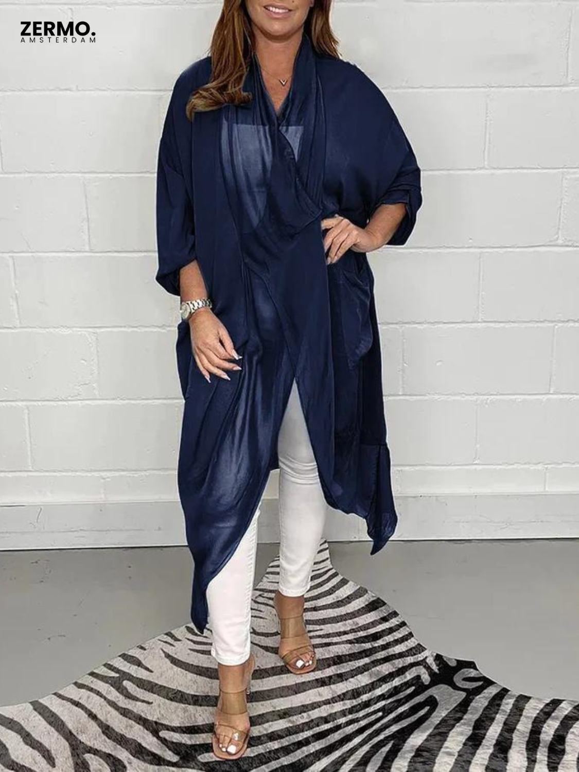 ZERMO® - Oversized Zijde Top
