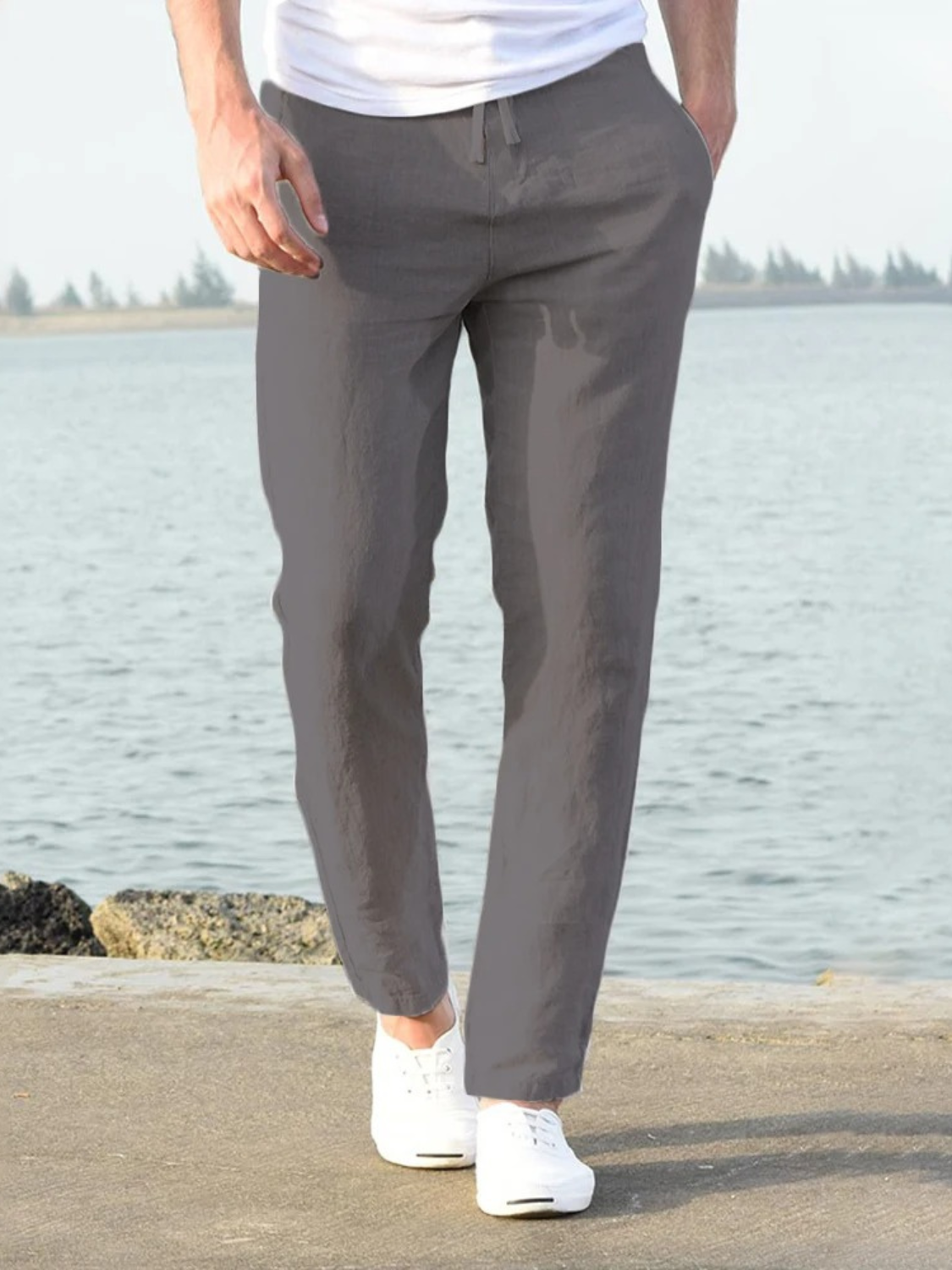 ZERMO® - Linnen Heren Broek