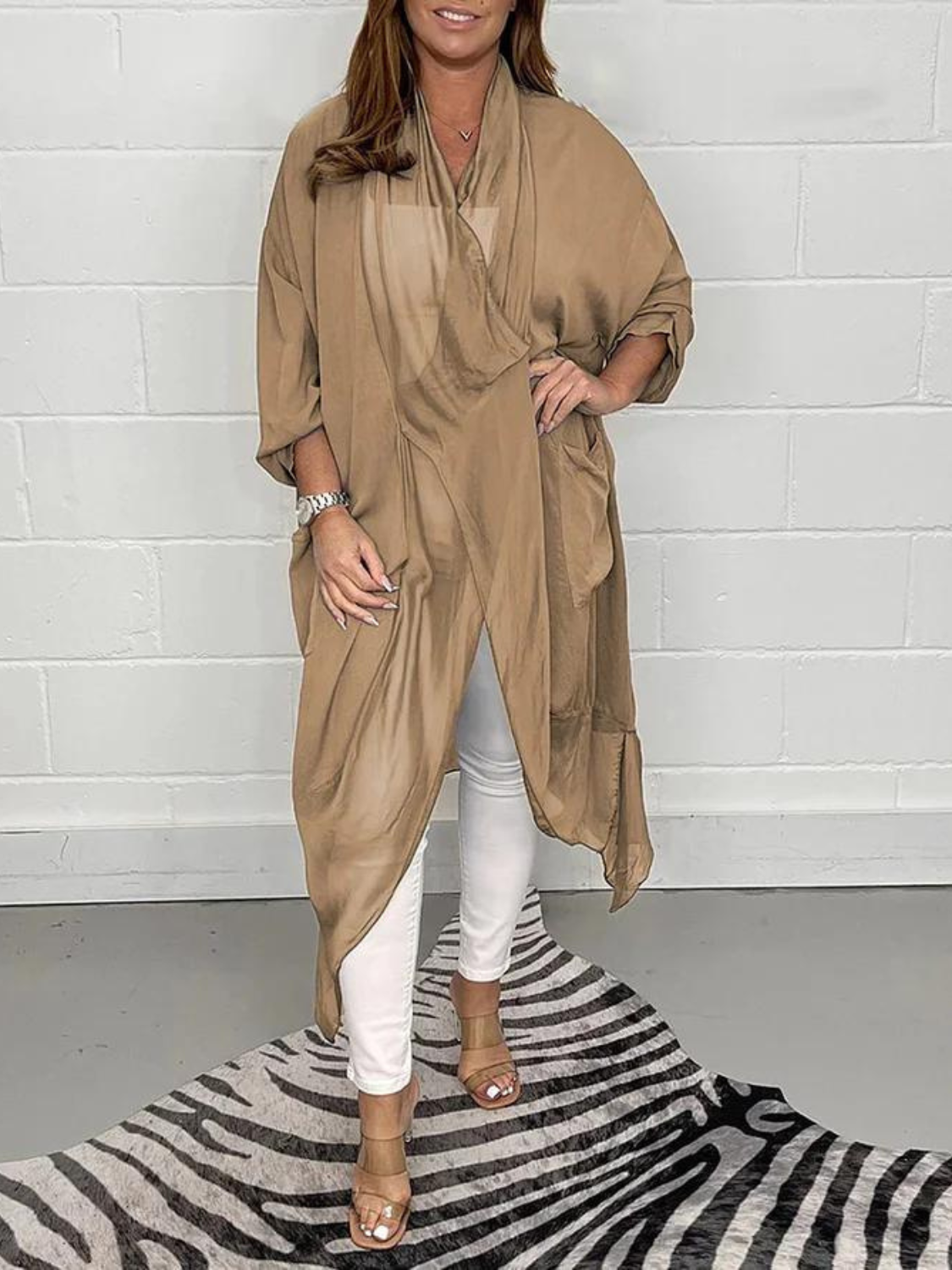 ZERMO® - Oversized Zijde Top