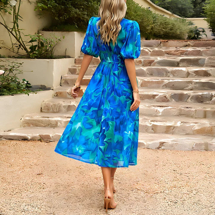 ZERMO® - Trendy Bloemen Jurk