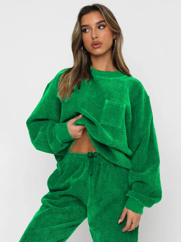 Olivia™ - Oversized Corduroy Set