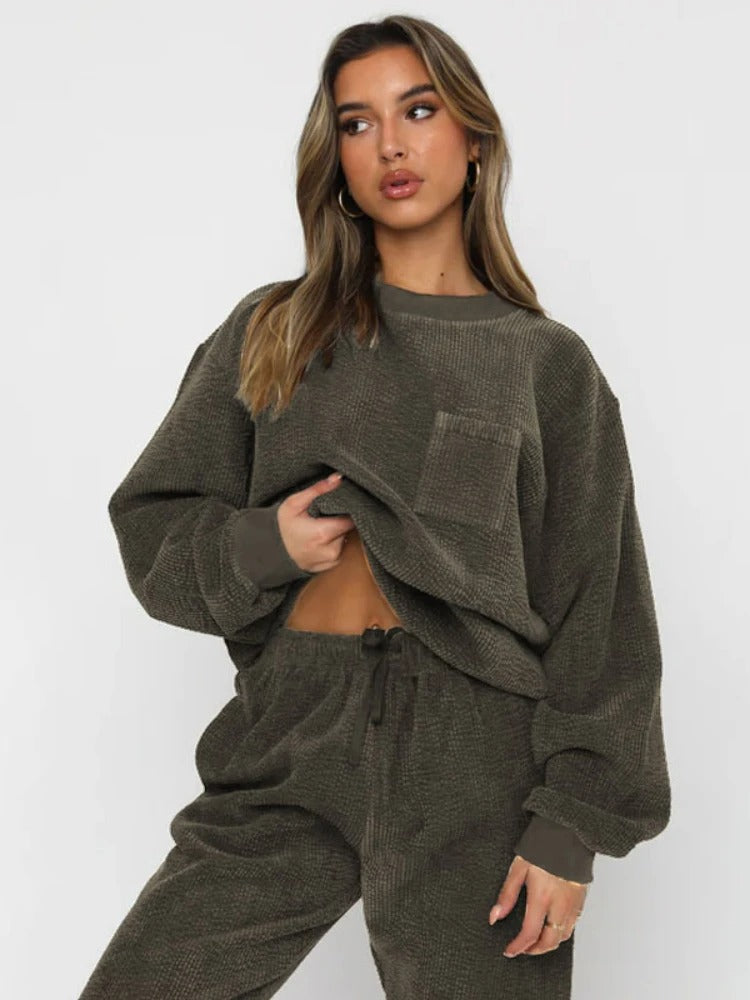 Olivia™ - Oversized Corduroy Set