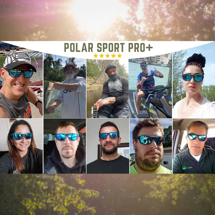 PolarSport PRO+™ | Professionele Zonnebril (1+1 Gratis)