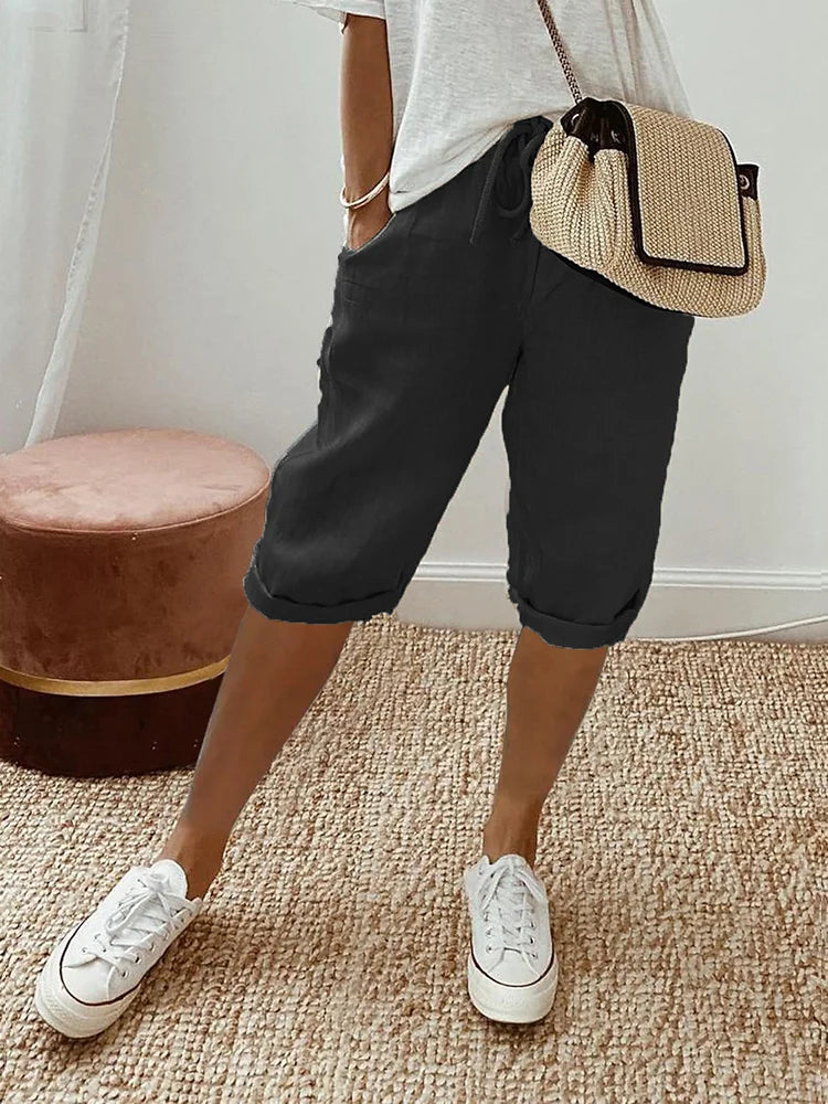 Rosetta™ - Katoen linnen Dames Shorts