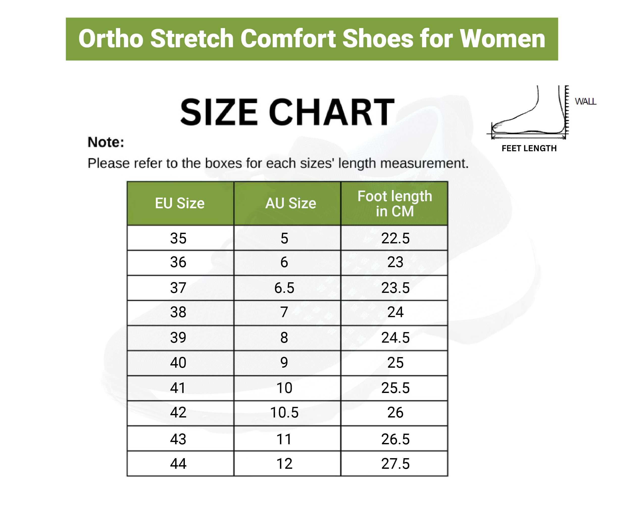 Ortho Stretch Comfort Shoes for Women