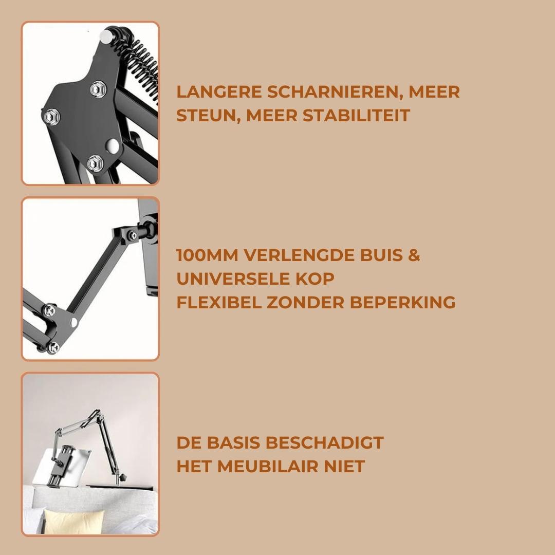 BedSide™ - Telefoon- en tablethouder voor in bed