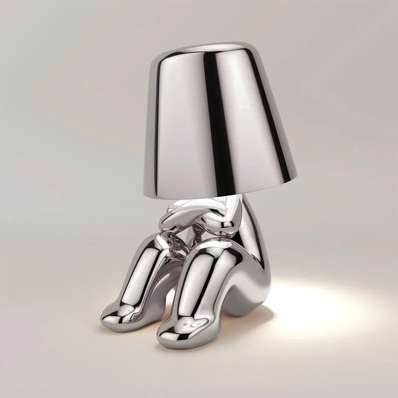 Chromeboy™ - Schattige Draadloze Tafellamp