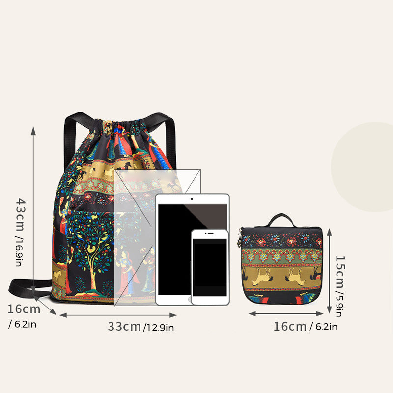Easybag™ - Opvouwbare sportrugzak met grote capaciteit en trekkoord