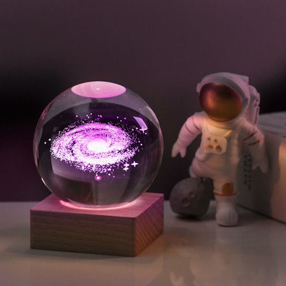 CrystalGalaxy™ - 3D Kristallen Universumbol