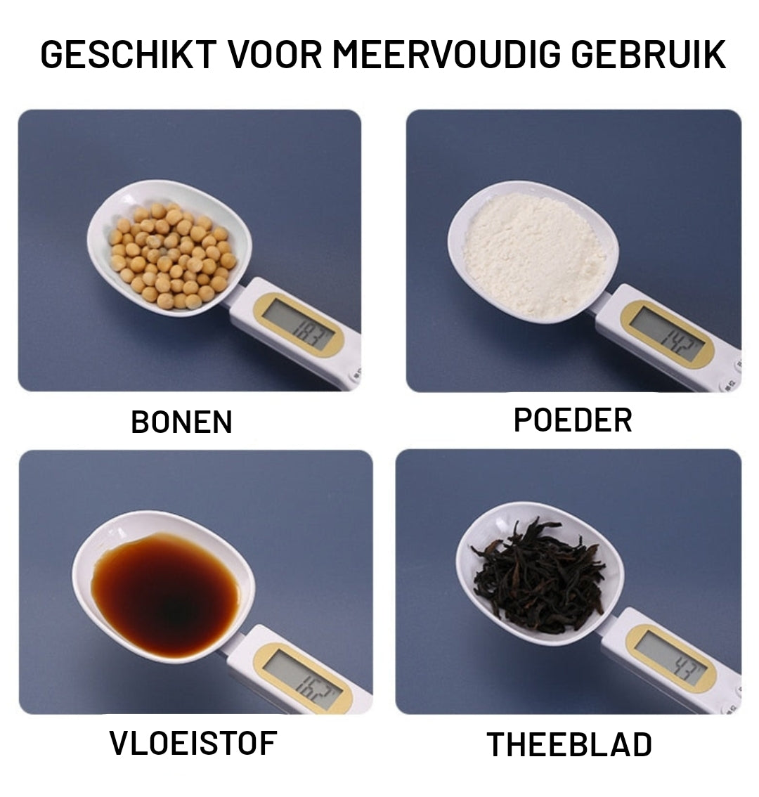 TechSpoon™ | Digitale Maatlepel Weegschaal