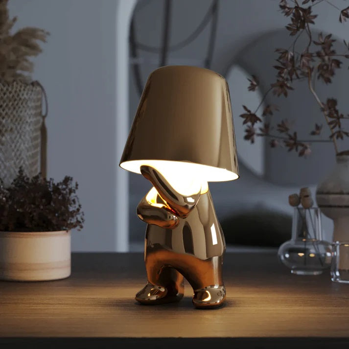 Chromeboy™ - Schattige Draadloze Tafellamp